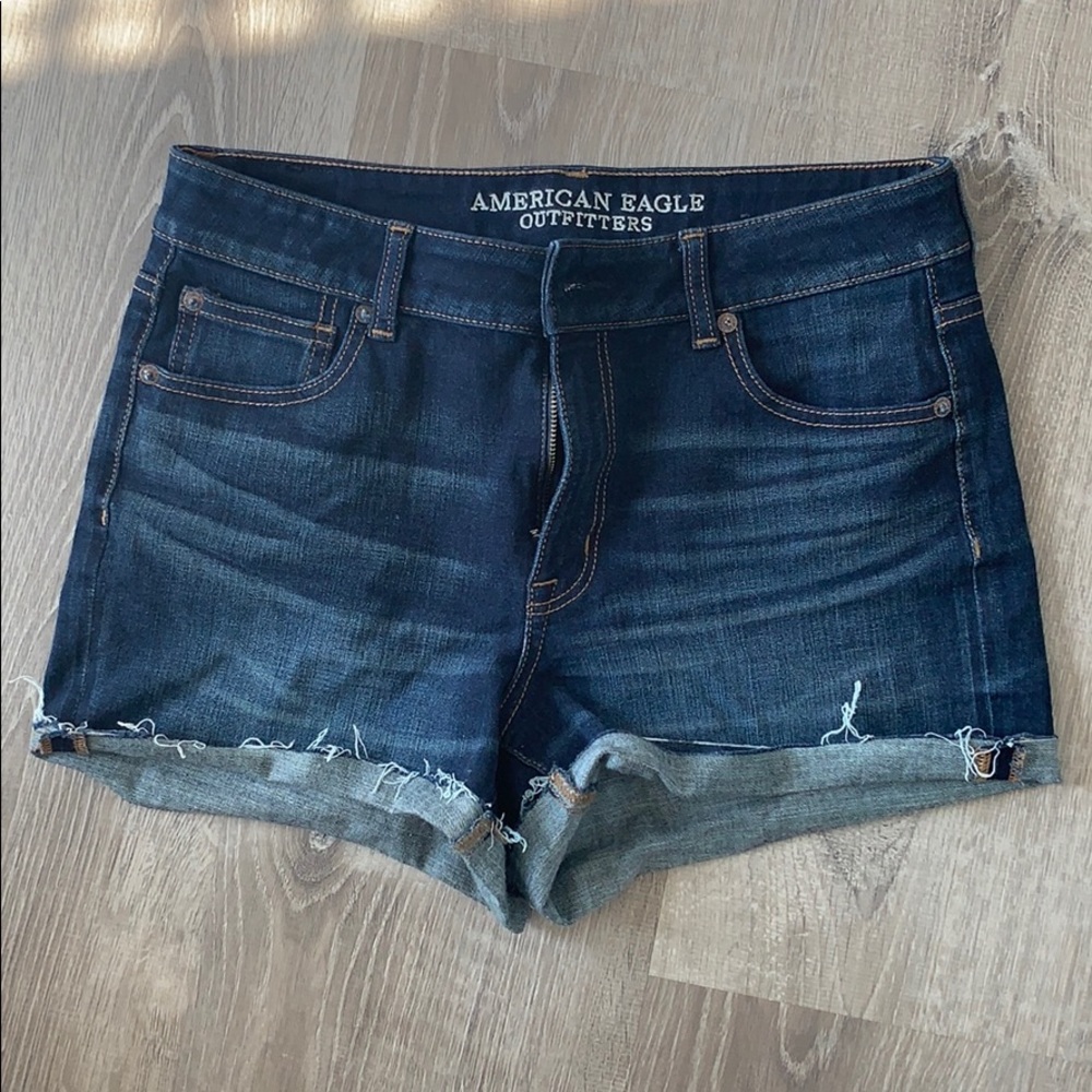 American eagle 360degree stretch high rise shortie